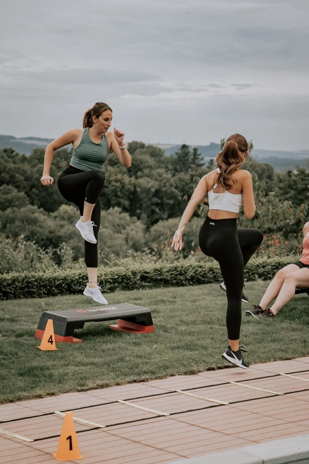 Travail de gainage et de posture
